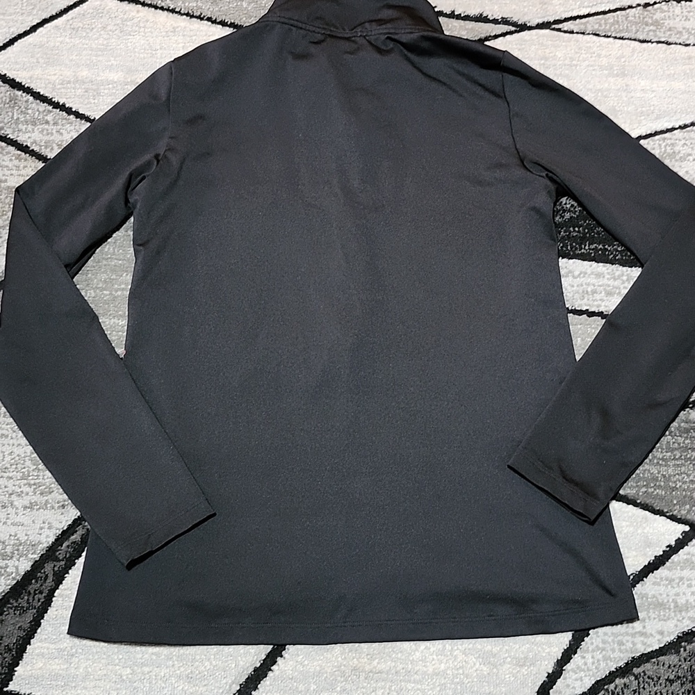 VINTAGE VS PINK 2016 REFLECTIVE TRIM HALF-ZIP NEBRASKA COLLEGIATE SHIRT JACKET - Picture 12 of 15